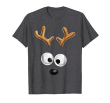 Load image into Gallery viewer, Matching Family Christmas Reindeer Face Shirt for Kids