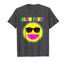 Load image into Gallery viewer, Non-Glow - Smiley Face Party Neon Happy Face Adult Tshirt