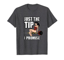 Load image into Gallery viewer, Darts Funny Just the Tip I promise Sexy Pinup Girl Shirt