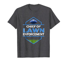 Load image into Gallery viewer, Funny Lawn Enforcement Officer Tshirt Grass Mowing Tee Men