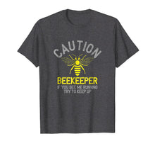 Load image into Gallery viewer, Mens Beekeeper T-Shirt Caution Beekeeping Funny Bee Lover Gift