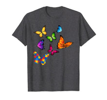 Load image into Gallery viewer, Autism Awareness with Butterfly Shirt Gift Autism Awareness