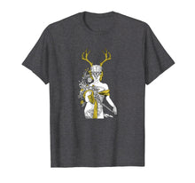 Load image into Gallery viewer, Witch T-shirt - Village Witch Pagan Wicca Deer Skull