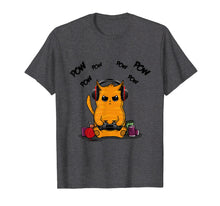 Load image into Gallery viewer, Gamer Cat T-Shirt Cute Ginger Cat Gaming Shirt