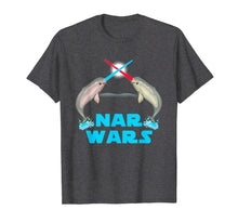 Load image into Gallery viewer, Funny Narwhal Shirt The Great Nar Wars Parody T-Shirt