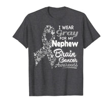 Load image into Gallery viewer, I wear Gray for my Nephew - Brain Cancer Awareness shirt