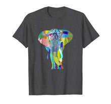 Load image into Gallery viewer, African Colorful Elephant T-Shirt Animal Print For Women