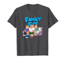 Load image into Gallery viewer, Family Guy Group with Logo No Distress T-shirt