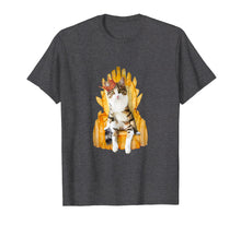 Load image into Gallery viewer, Cat on a Throne Shirt Funny Cat Lover T Shirt Gifts