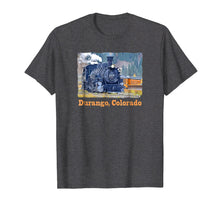 Load image into Gallery viewer, Durango, Colorado Train t-shirt - steam engine, colorful