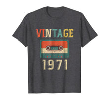 Load image into Gallery viewer, 48th Birthday Gift Vintage 1971 48 Years Old Mixtape T-Shirt