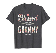 Load image into Gallery viewer, Blessed to be called grammy T-shirt flower style