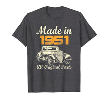 Load image into Gallery viewer, All Original Parts T-Shirt Made In 1951 68th Birthday Gift