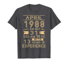 Load image into Gallery viewer, April 1988 I Am Not 31 I Am 18 With 13 Years Of Experience