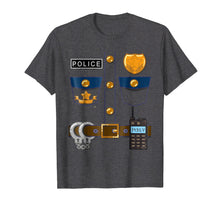 Load image into Gallery viewer, Policeman Costume Funny Halloween Police Officer T Shirt