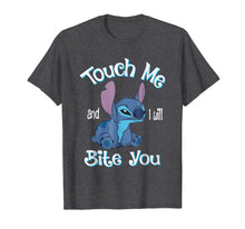 Load image into Gallery viewer, Stitch Touch Me And I Will Bite You Funny shirt for fans