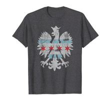 Load image into Gallery viewer, Chicago Flag Polish Poland Eagle Vintage Shirt