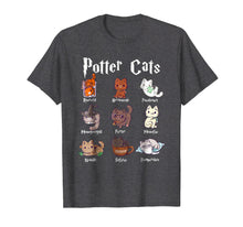 Load image into Gallery viewer, Harry Pawter Cute Kitten Potter Cats T-Shirt For Women