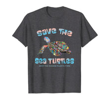 Load image into Gallery viewer, Save the Sea Turtles Novelty Shirt for Turtle Lovers