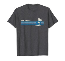 Load image into Gallery viewer, San Diego CA T-Shirt Vintage 80s Palm Trees Sunset Tee