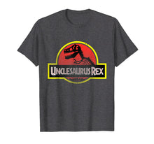 Load image into Gallery viewer, Unclesaurus Rex Funny Uncle T-shirt