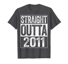 Load image into Gallery viewer, Straight Outta 2011 T-Shirt 8th Birthday Gift Shirt