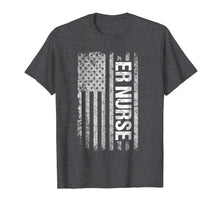Load image into Gallery viewer, Classic Distressed Flag Shirt for Emergency Room, ER Nurses