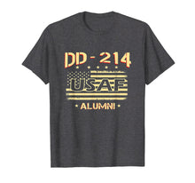 Load image into Gallery viewer, Air Force Alumni DD-214 Vintage American Flag T-Shirt