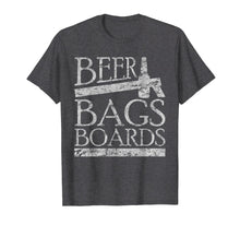 Load image into Gallery viewer, Beer Bags Boards Funny Cornhole Distressed T-Shirt