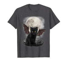 Load image into Gallery viewer, Gothic Bat Cat Shirt Vampire Funny Gifts Cats Lover T-Shirt