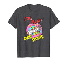 Load image into Gallery viewer, I Do All My Own Stunts T-Shirt Injury Kids Broken Arm Tee