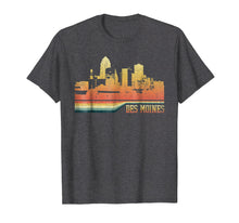 Load image into Gallery viewer, Des Moines Iowa Vintage Retro Style T-shirt