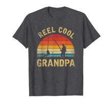 Load image into Gallery viewer, Mens Vintage Reel Cool GRANDPA Fish Fishing Shirt Father's Day Gi