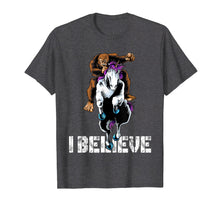 Load image into Gallery viewer, Bigfoot Riding Unicorn Shirt Funny Tshirt Boys Men Kids