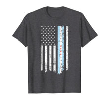 Load image into Gallery viewer, Chicago American Flag T-Shirt
