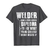 Load image into Gallery viewer, Funny Welding, Proud Welder Tshirt