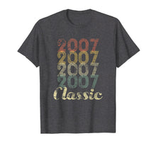 Load image into Gallery viewer, 12th Birthday Vintage Gift T-Shirt For Boys Girls Born 2007