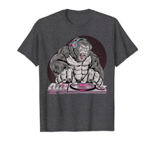 Load image into Gallery viewer, Men's T Shirt Tee Dished DJ Gorilla for Youth