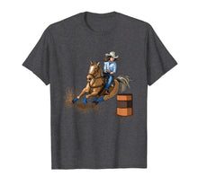 Load image into Gallery viewer, Barrel Racing Horse T Shirt Country Western Womens Girls Kid