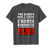 Load image into Gallery viewer, Aids Awareness Shirt HIV Disease Stigma Support Kindness