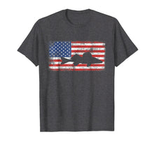 Load image into Gallery viewer, Vintage Retro American Flag Walleye T-Shirt