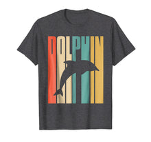 Load image into Gallery viewer, Vintage Classic Retro Style Dolphin Lover T-shirt 80's Gift