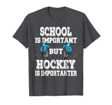 Load image into Gallery viewer, Hockey is Importanter Shirt for Boys and Kids