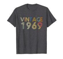 Load image into Gallery viewer, 50th Birthday Gift Vintage 1969 T-Shirt Classic Men Women