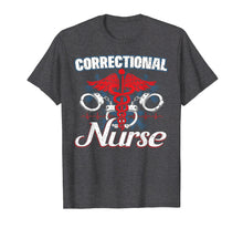 Load image into Gallery viewer, Correction Officers Nursing Thin Silver Line T-shirt