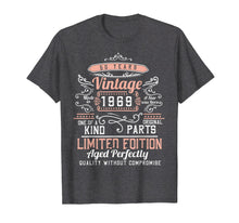 Load image into Gallery viewer, Made In 1969 50 Years Old Vintage 50th Birthday Gift T-Shirt