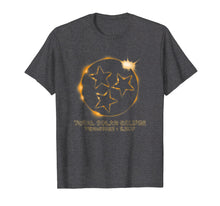 Load image into Gallery viewer, Tennessee Stars Total Solar Eclipse Shirt gold