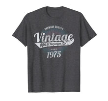 Load image into Gallery viewer, Vintage Est 1975 T-Shirt 44 Years Old 44th Birthday Gift