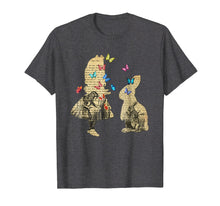 Load image into Gallery viewer, Alice & the Rabbit - Vintage Wonderland Book T Shirt Design