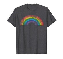 Load image into Gallery viewer, Rainbow Shirt Vintage Retro 80's Style Gay Pride Gift